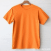 Camiseta Básica Unicolor Naranja en Algodón